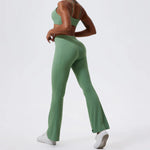 Hearuisavy Summer Sports Bra Shockproof Push Up Gym Top Women Quick-Dry Yoga Clothes Pleated Design Brassiere Workout Crop Top
