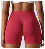 Summer Seamless High Waist Yoga Shorts Elasticity Sports Leggings Women Breathable Cycling Shorts Buttock Lift Gym Shorts Women