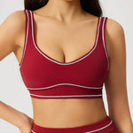 Sexy Sports Bra Women Workout Underwear High-strength Professional Shockproof Running Bra Gym Push Up Lingerie Yoga Fitness Bra