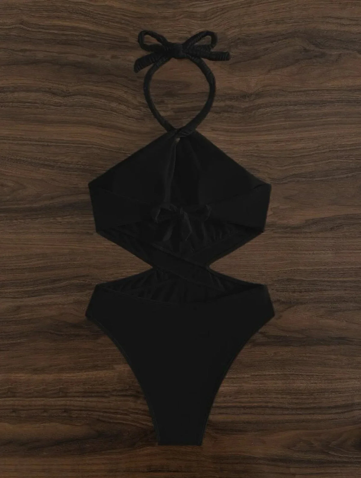 Sexy One Piece Swimsuit 2024 Women Black White Hollow Out Backless Beach Bodysuit Brazilian Bathing Suit Tummy Control Beachwear
