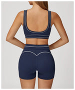 Women Shockproof Sports Bra Gym Fitness Running Yoga Vest Female Integrated Pilates Training Workout Breathable Sports Underwear