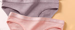 1Pcs Women' Cotton Pantys Sexy Comfortable Letter Printed Woman Briefs Ladies Underpants Fashion Girls Lingerie M-XXL