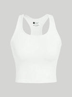 3 Piece Yoga Vest Women Gym Sports Racerback Crop Tops Seamless Streetwear Rib Knit Workout BreathableTank Top Female