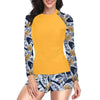 Women's Swimsuit Tankini Set Female Long Sleeves Swimwear 2026 Surfing Sports Pool Beachwear 3-Piece Bathing Suits With Shorts test