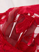 Fairy Lingerie Floral Valentine Charming Brief Panty Underwear Sexy Nighty Fancy Underwear Brief Set for Lady See Through Bra