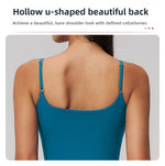 Women Breathable Sports Bra Shockproof Fitness Tops Push Up Gym Underwear Crop Top Brassiere Sport Bras Gym Workout Top Yoga Bra