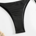 Sexy Brozing Gold Bikinis Sets Women Push Up Micro Bikini Swimsuit 2026 Brazilian Beach Bathing Suit Tie Side Triangle Swimwear