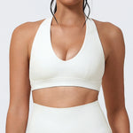 Hearuisavy Summer Women Sports Bra Pilates Yoga Bra Gym Underwear Running Shock Proof Breathable Quick-Dry Fitness Top For Girls