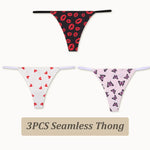 3PCS Women Seamless Leopard Butterfly Panties Sexy Ultra-thin Briefs Female Ice Silk No Trace Underwear Low Rise Soft Lingerie