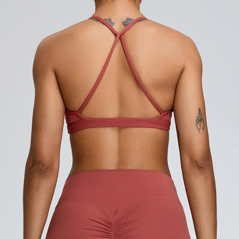 Seamless Sports Bra Women Underwear Sexy Back Shockproof Workout Fitness Bra Quick Drying Training Sports Running Yoga Tank Top