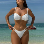 2026 New Sexy Bikinis Swimsuits Women's Swimwear Push Up Female Beach Swim Wear Bathing Suits Brazilian Bikini Set Pool Bather