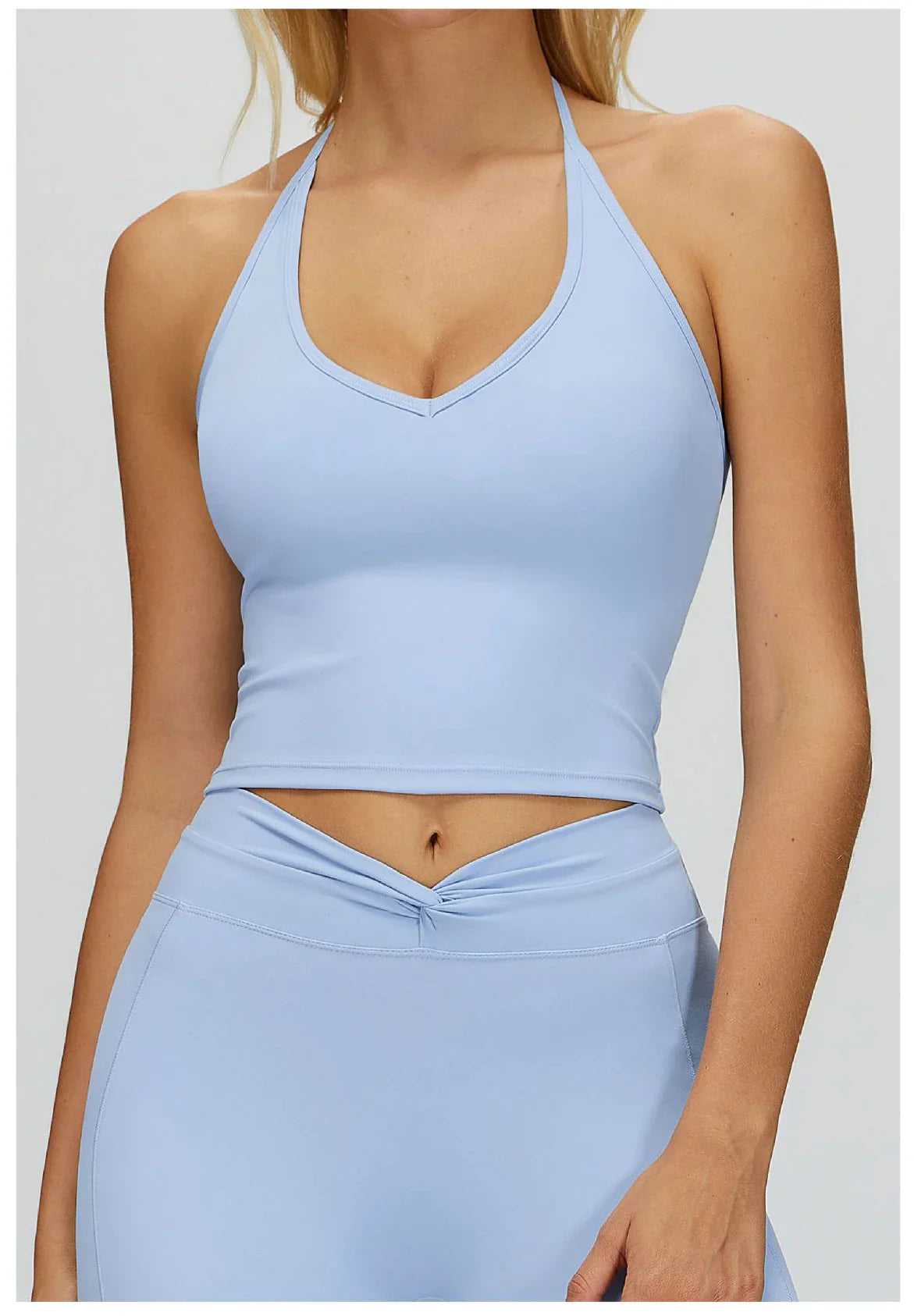 Sexy Gym Top Women Sports Bra Running Hanging Neck Yoga Bra Breathable Sports Underwear Women Fitness Bra Workout Top Women