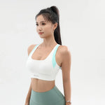 Yoga Bra Sexy Back Sport Top for Women Fitness Push up Gym Workout Running Shirt Shockproof Athletic Vest