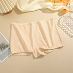 3PCS Women's Panties Cotton Seamless Sports Boxers Underwear Female Solid Color Briefs Cozy Lingerie Intimate Underpants XS-XL
