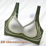 Powerful Push up Seamless Bra Women Gathered Up Wireless Bra Soft Full Coverage Support Adjustable Underwear Anti Sagging Bra