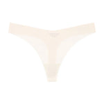 Girls Briefs Seamless Women Panties Sexy G String Ice Silk Underwear T Back Sports Yoga Thong Traceless Plus Size S-XL