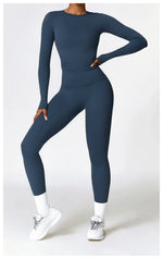 NCLAGEN Long Sleeve Workout Top Gym Pilates Clothes Women Active Wear Sports Shirt Elastic Fitness Yoga Clothing Running Shirts