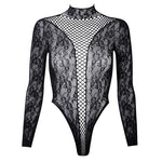 New American Style Fashion Men Vests Tops Crew Neck Sexy HollowMesh Bodysuit CasualLong Sleeve Tank Clubwear Party Costume