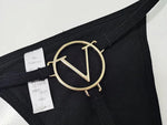 Metal Chain Hot Sexy Women Panties Cotton G String Girls Briefs Letter Thong Erotic Female Underwear Low Waist Intimates