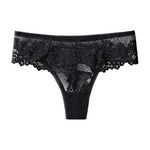 Lace Sexy Girls G String Panties Women Briefs Transparent Thong Thin Hollow Out Underwear Female Low Waist Lingerie Size S-XL