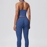 2pcs Yoga Set Gym Outfits Clothes Athletic Wear Yoga Suits For Women Fitness Set Tracksuits Sports Bra Gym Leggings Sportswear