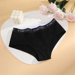 Women's Cotton Briefs Letter Belt Underwear Women Panties Sexy Breathable Briefs Female Stretch Ladies Soft Comfortable Lingerie