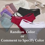 3Pcs Women Cotton Panties Seamless Hollow Sexy Design Unique Low Waist Women Panty Breathable Girl Underwear Soft Lingerie S-XL