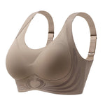 Sexy Lifting Seamless Underwear Women's Small Breasts Gathering No Steel Ring Bh Upper Holder Breast Adjustable Ladies Bra M-6XL