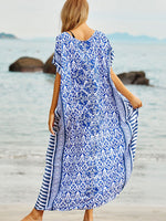 Beach Cover Up Pareo Kaftan Bikini Cover Up Robe De Plage Vestidos Playa Swimsuit Cover Up Bathing Suit Women Maxi Dress