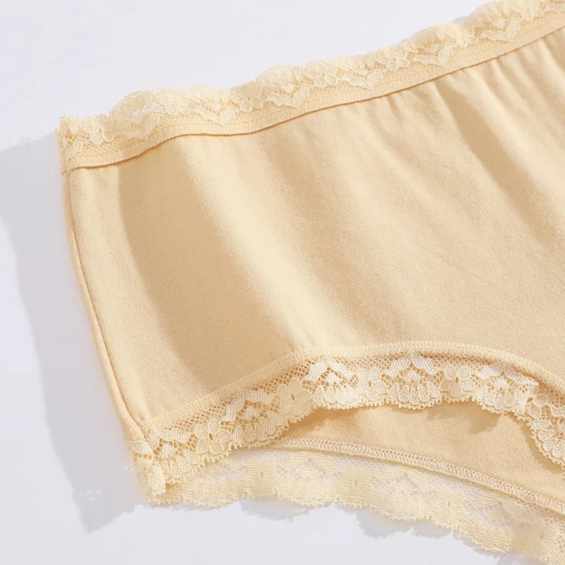Women's Seamless Cotton Briefs Women Panties Solid Color Breathable Underwear Female Low Waist Soft Lingerie S-XXL