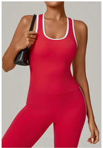 Sports Underwear Women's Sports Strappy Top Yoga Vest Fitness Tank Top Gym Beautiful Open Back Bra Running Workout Halter Bra