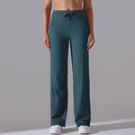 New Yoga Straight Leg Sweatpants Straight Leg Women's Loose Tracksuit Pants Wide Leg Outdoor Gym Running Casual Tracksuit Pants