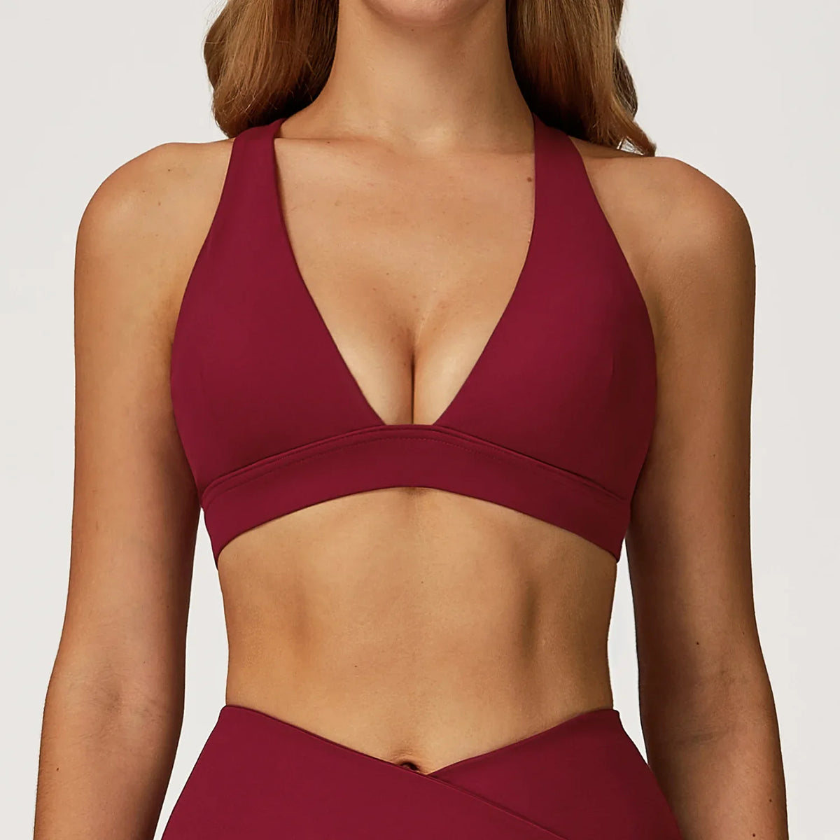 Sexy Gym Top Women Sports Bra Running Back Cross Push Up Yoga Bra Breathable Sports Underwear Women Fitness Workout Top Women