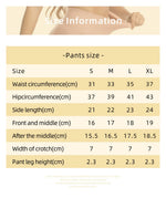 Women's underwear, compression pants, sports shorts, solid color underwear, comfortable and close fitting flat underwear