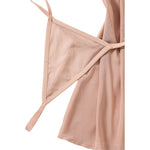 Sexy Lingerie Dress Women Lace Mesh See Through Nightdress Solid Slim V Neck Slip Sleepwear Summer Hot Nightgown Night Shirts