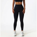 Cozy SkinFriendly Breathable Pocket Yoga Leggings Gym High Waist Sports Leggings Women Elasticity Fitness Running Hip Lift Pants