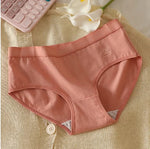 5Pcs Women's Cotton Underwear Panty Cute Sexy Panties Female Seamless Underpants Solid Color Panty Intimates Women Lingerie S-XL