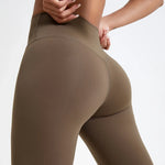 Hearuisavy Summer Ultra-Soft Fabrics High Waist Gym Quick-Dry Yoga Pants Running Workout Pants Push Up Sports Leggings Women