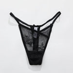 Girls Sexy G String Panties Women Lace Briefs Hollow Out Underwear Thong High Quality Transparent Underpants Lingerie Intimates