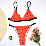 Triangle String Bikinis 2025 Halter Swimsuit Women Triangular Sexy Swimwear Female Bathers Bathing Swimming Swim Suit Beachwear