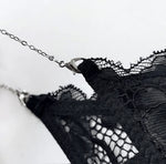 Metal Chain Hot Sexy Women Panties Cotton G String Girls Briefs Letter Thong Erotic Female Underwear Low Waist Intimates