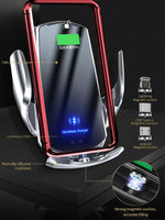 Car Phone Holder For Mercedes-Benz V-Class EQV 2024 2025 Navigation Screen Bracket Wireless Charger Stand Base Auto Accessories