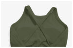 Gym Top Women Sports Bra Running Back Cross Yoga Breathable Sports Underwear Women High-intensity Push Up Fitness Workout Top
