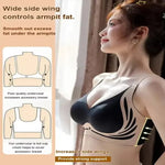 Push-Up Bra Women Seamless Ladies Underwear V-neck No Steel Ring Adjustable Comfortable Thin Top Bra Breathable Gathered