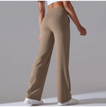 New Yoga Straight Leg Sweatpants Straight Leg Women's Loose Tracksuit Pants Wide Leg Outdoor Gym Running Casual Tracksuit Pants