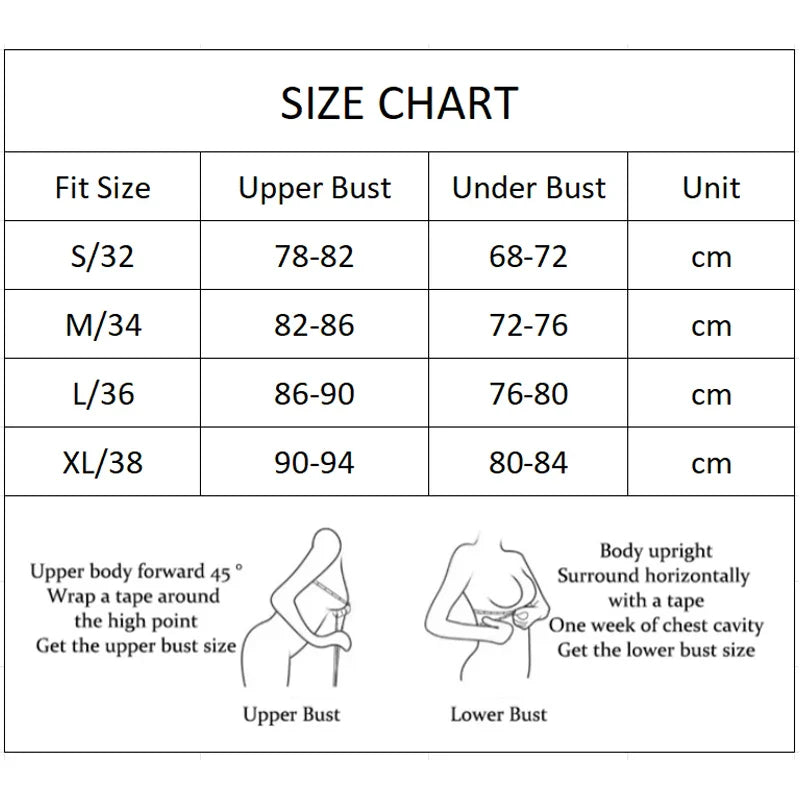 Women Sexy Bras Padded Push Up Bralette Female Adjustable Comfortable Underwear Ladies Letter Straps Brassiere Wireless Soft New