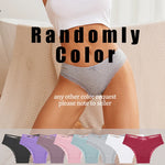3PCS/Set Women Cotton Panties Low Waist Sexy Lace Brazilian Briefs Female Cross Webbing Underpants Soft Breathable Lingerie S-XL