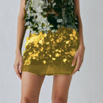 Summer Women Sequin Mini Skirt fashion pencil skirts party clubwear Versatile Solid Mesh Bodycon Night Party Shine Short Skirts