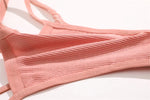 2PCS Women Sexy Cotton Panties Two Belts Hollow Out G-String Thongs Breathable Underwear for Female Solid Color Lingerie S-XL