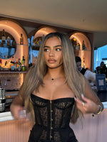 Sexy Slim Fit Corset Lace Hollow Out Sleeveless Strapless Top Lace Up Slim Fit Tops 2026 Summer Women Street Trendy Vest